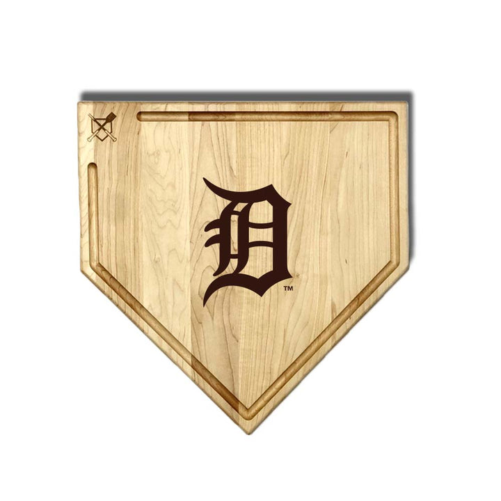 Baseball BBQ Detroit Tigers "D" Home Plate / 17" x 17" (With Trough) *note: logo only (will not show team name) Detroit Tigers "Grand Slam" Combo Set
