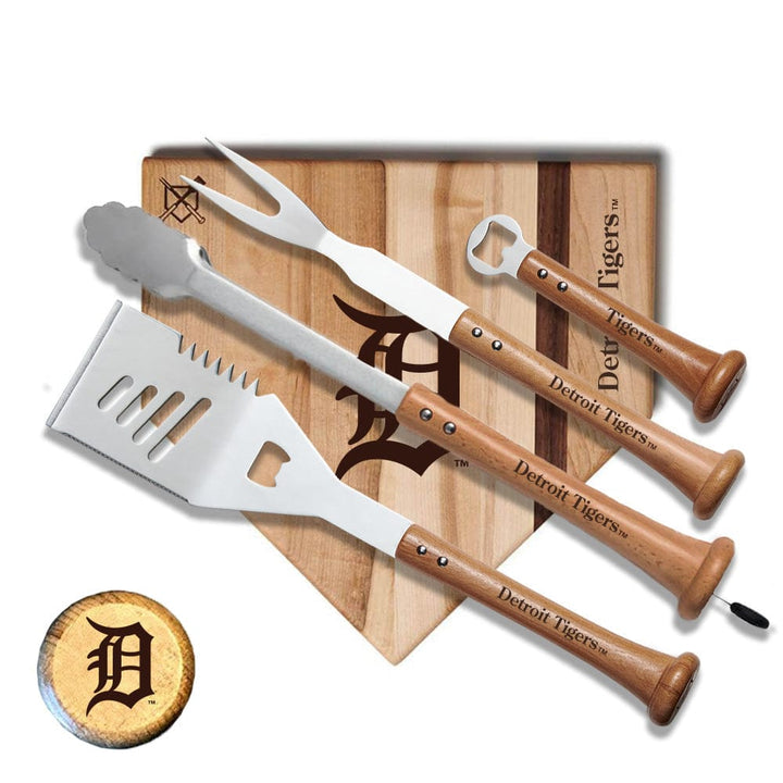 Baseball BBQ Detroit Tigers "Grand Slam" Combo Set