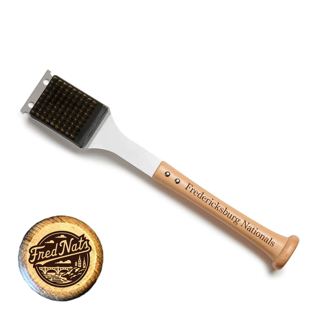 Baseball BBQ Fredericksburg Nationals "BRUSHBACK" Scraper