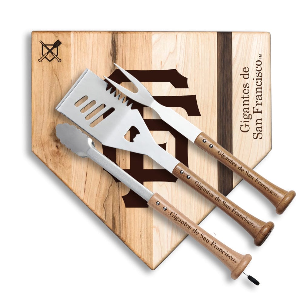 Baseball BBQ Gigantes de San Francisco "Silver Slugger" Combo Set (en Español)