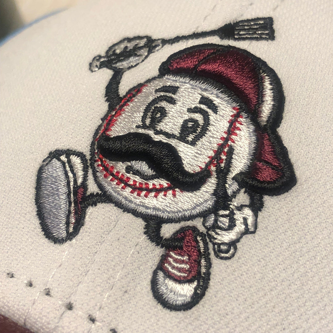 Baseball BBQ Hats Forkballer Philly style - fitted