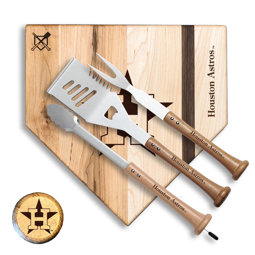 Baseball BBQ Houston Astros "Silver Slugger" Combo Set