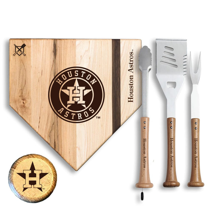 Baseball BBQ Houston Astros "Silver Slugger" Combo Set