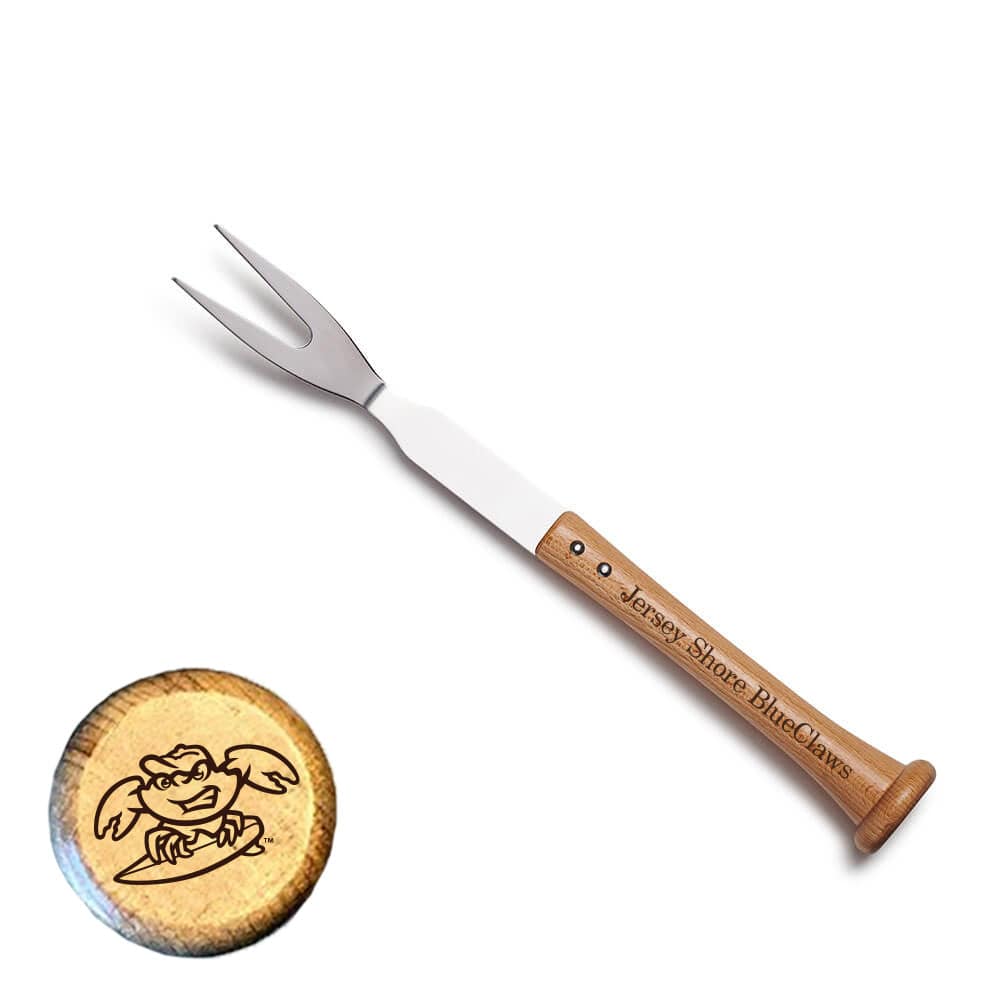 Baseball BBQ Jersey Shore BlueClaws "FORKBALL" Fork