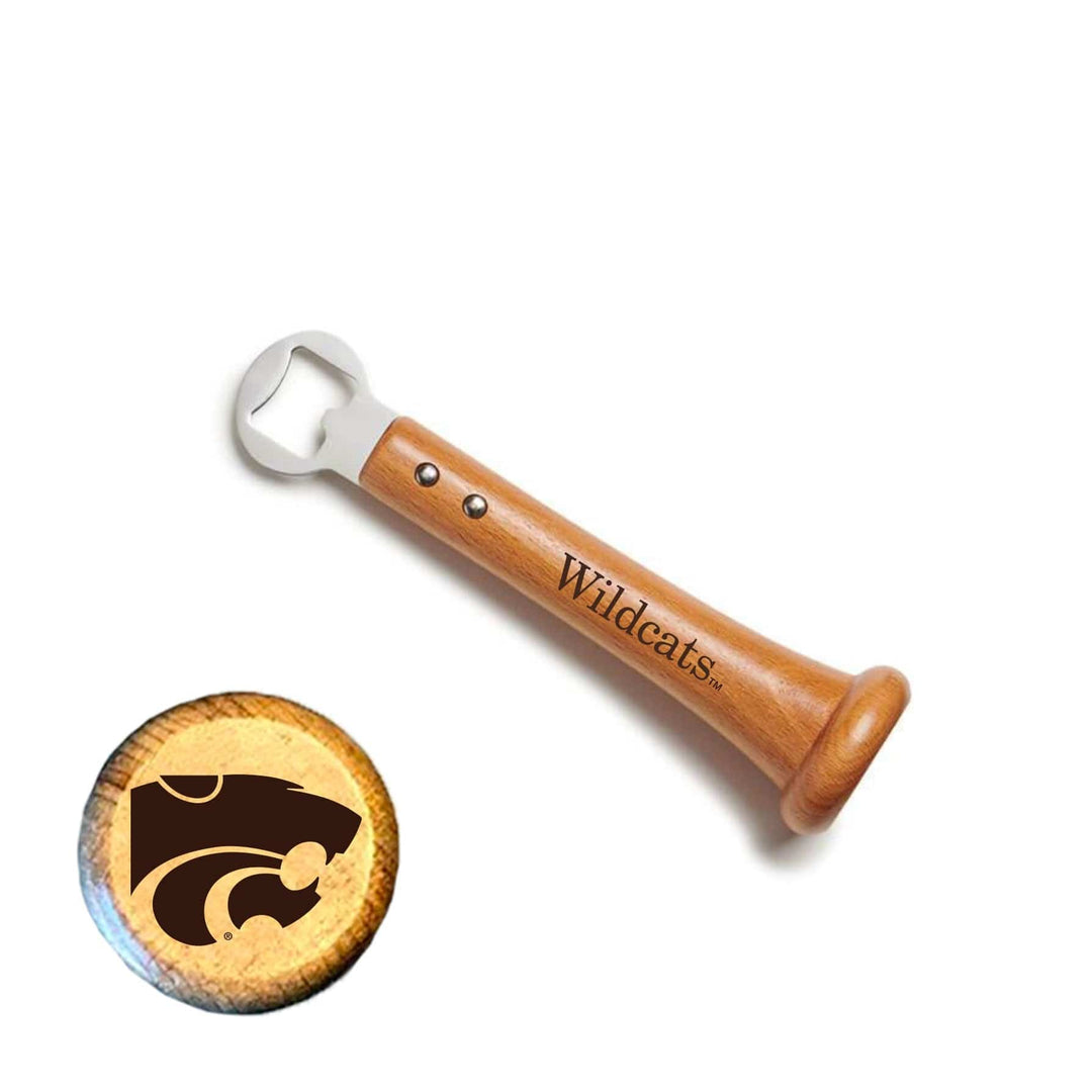 Baseball BBQ Kansas State "PICKOFF" Bottle Opener