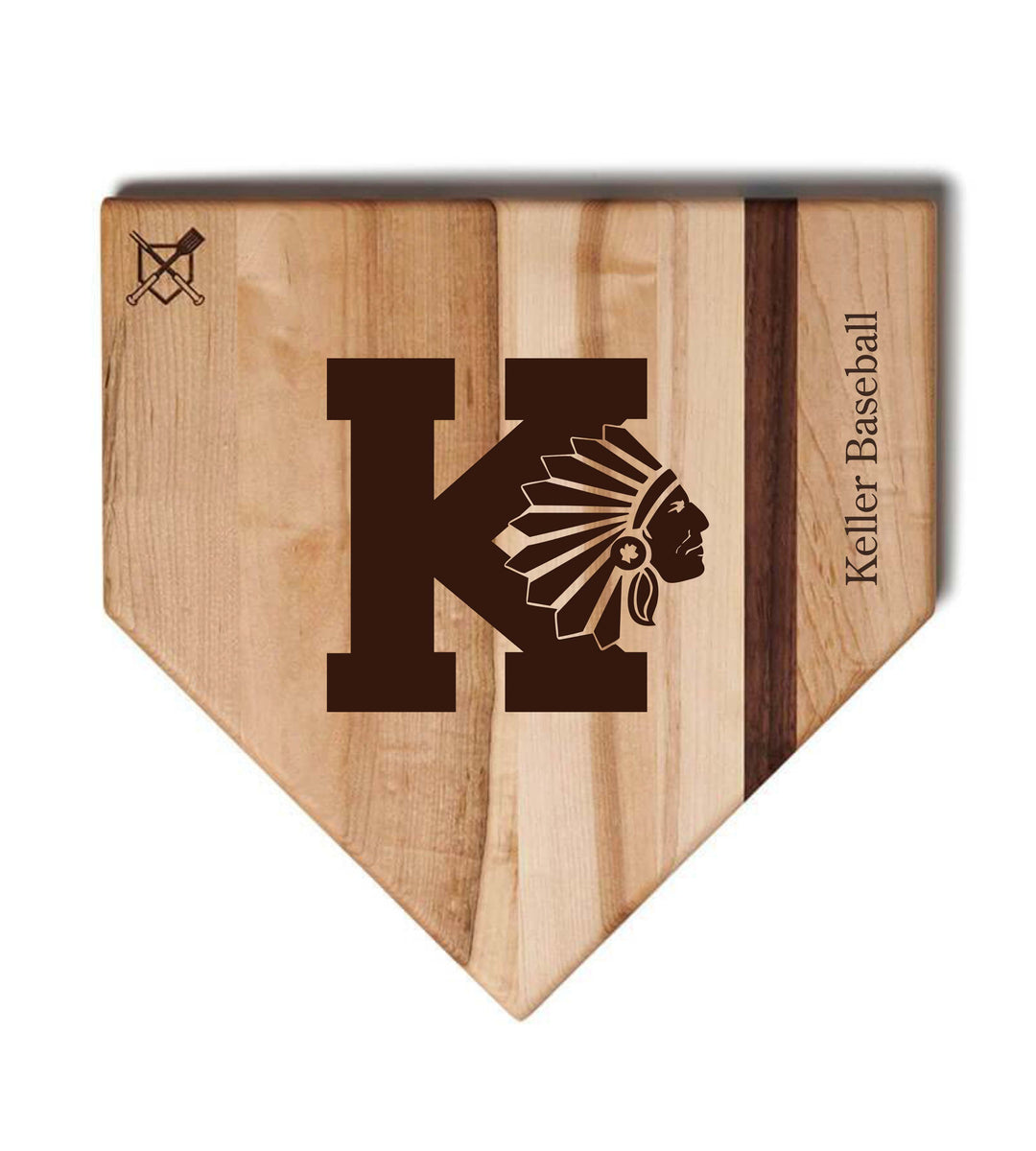 Baseball BBQ Keller Baseball 17" Home Plate