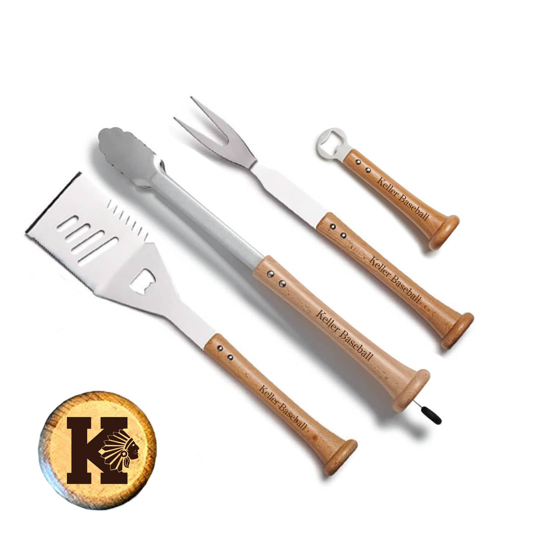 Baseball BBQ Keller Baseball HOME RUN Set