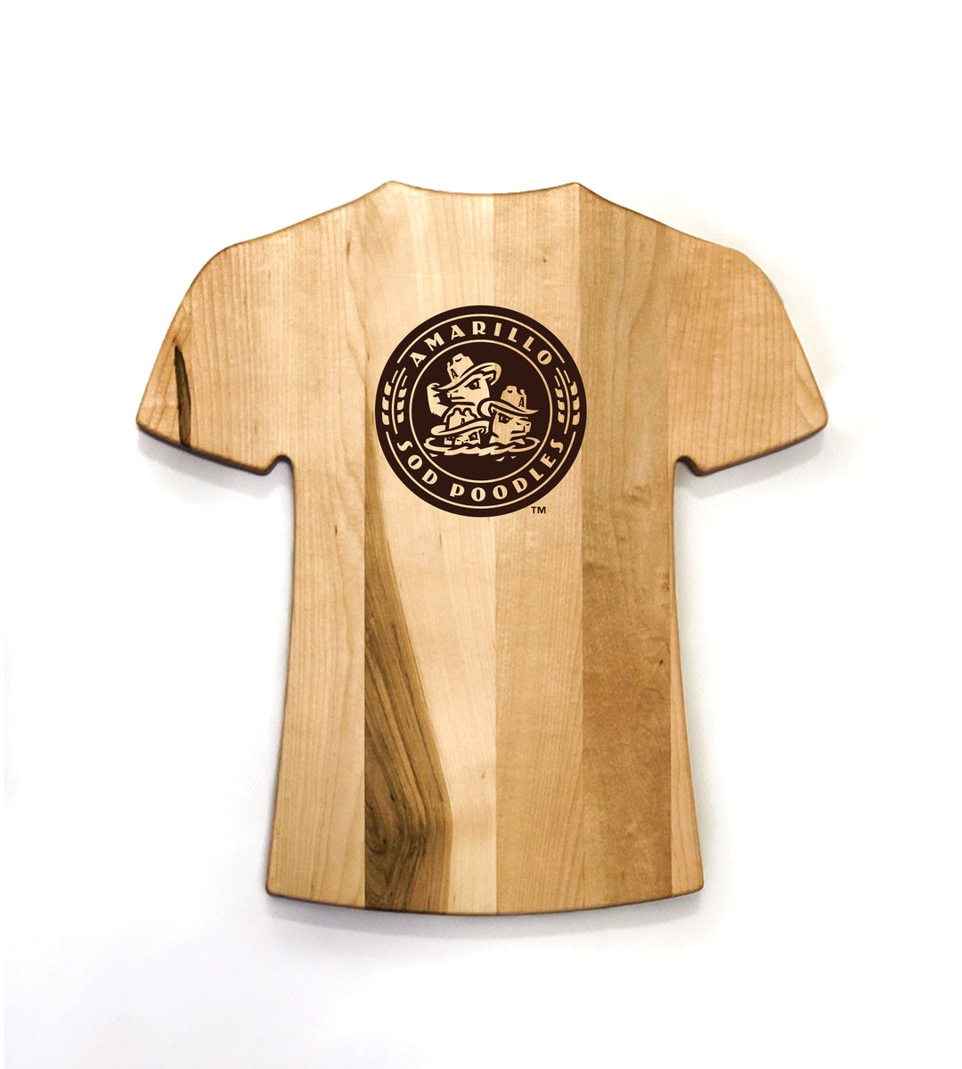 Baseball BBQ Logo Amarillo Sod Poodles Jersey Board