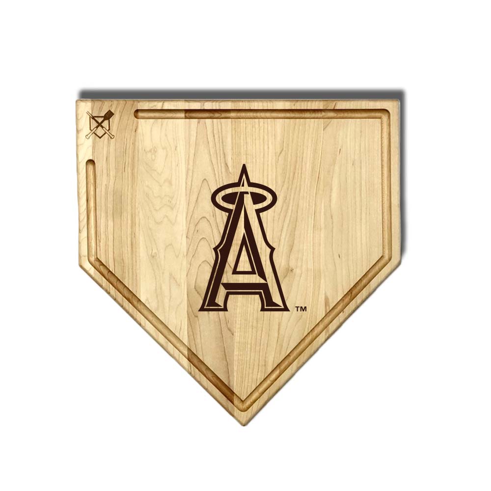 Baseball BBQ Los Angeles Angels "A" Home Plate / 17" x 17" (With Trough) *note: logo only (will not show team name) Los Angeles Angels "Silver Slugger" Combo Set