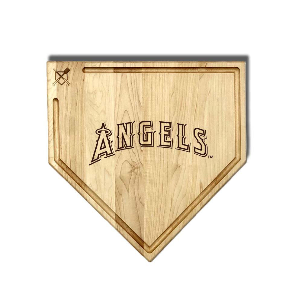 Baseball BBQ Los Angeles Angels "Angels" Home Plate / 17" x 17" (With Trough) *note: logo only (will not show team name) Los Angeles Angels "Silver Slugger" Combo Set