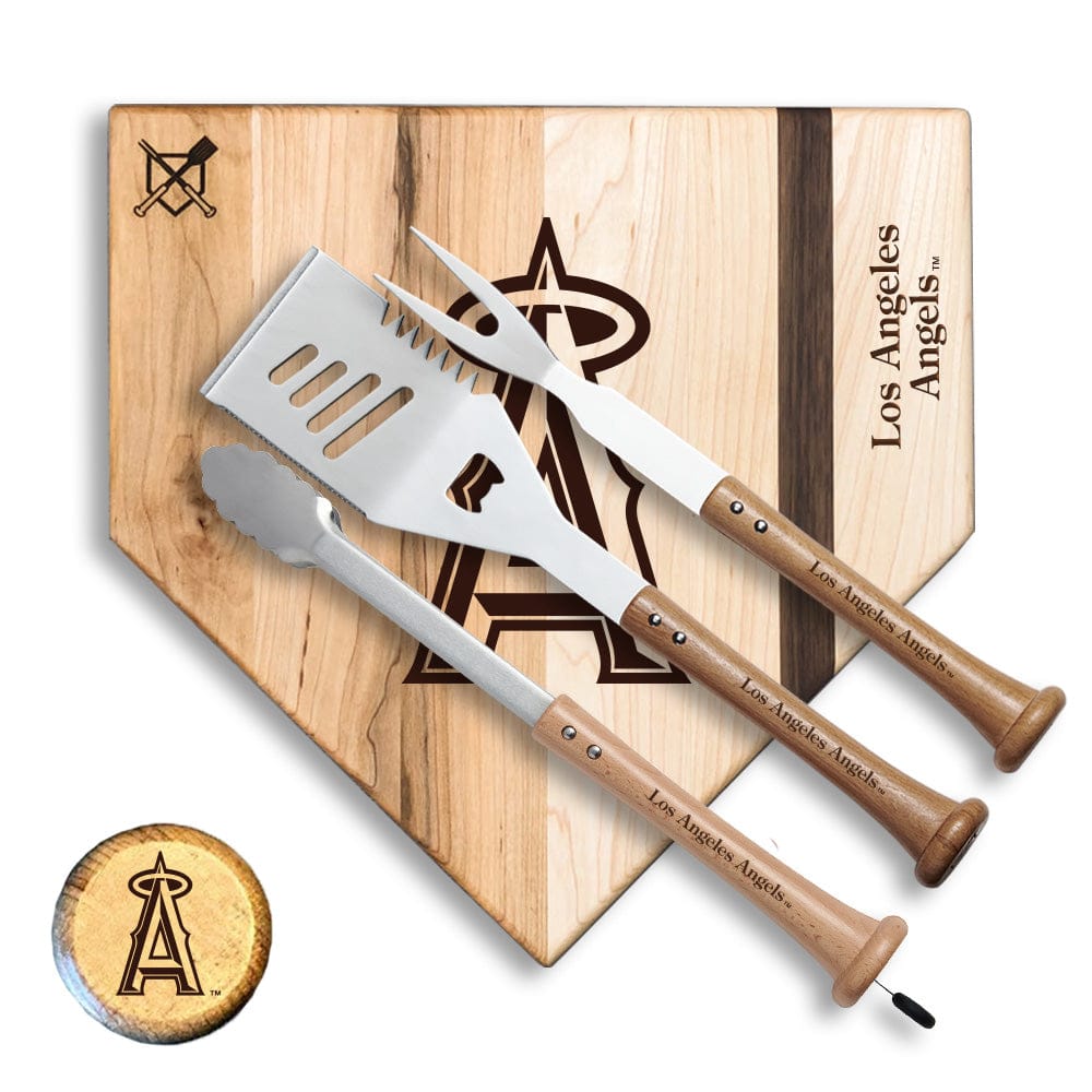 Baseball BBQ Los Angeles Angels "Silver Slugger" Combo Set