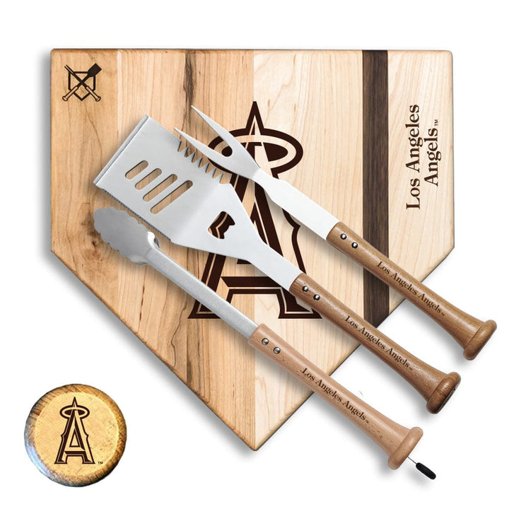 Baseball BBQ Los Angeles Angels "Silver Slugger" Combo Set