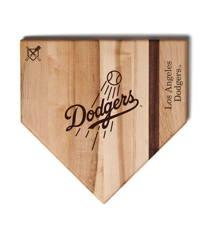 Baseball BBQ Los Angeles Dodgers "Dodgers" Home Plate / 17" x 17" Los Angeles Dodgers "Silver Slugger" Combo Set