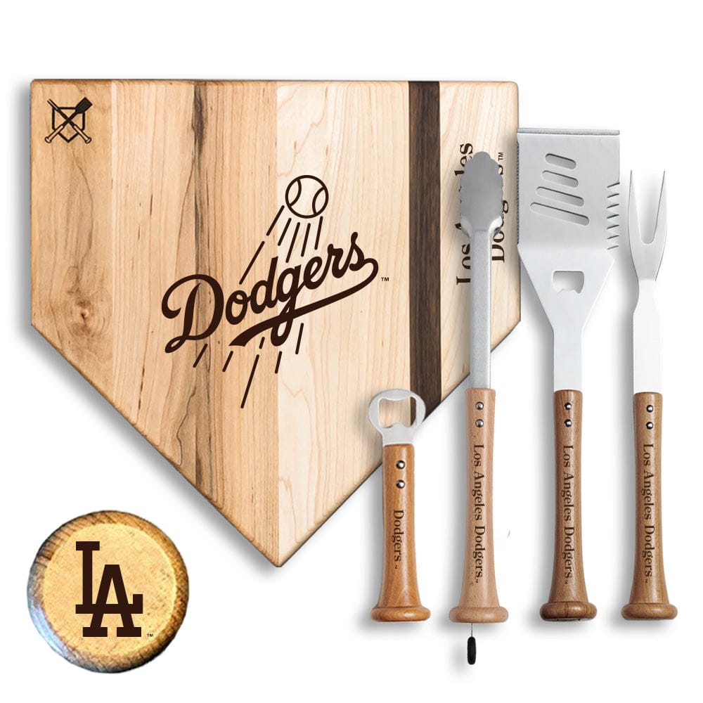 Baseball BBQ Los Angeles Dodgers "Grand Slam" Combo Set