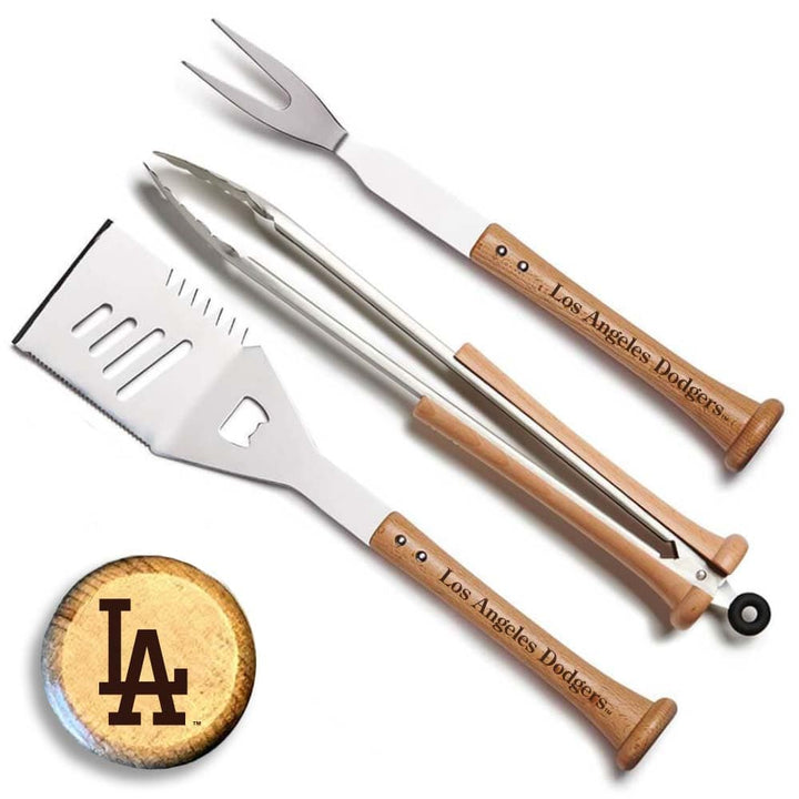 Baseball BBQ Los Angeles Dodgers "TRIPLE PLAY" Combo Set