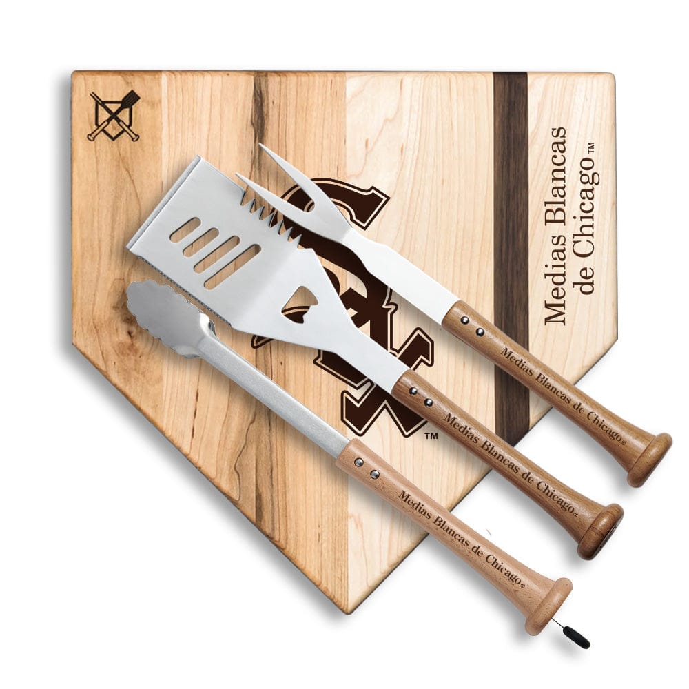 Baseball BBQ Medias Blancas de Chicago "Silver Slugger" Combo Set (en Español)