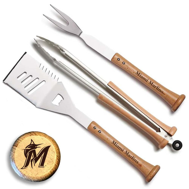 Baseball BBQ Miami Marlins "TRIPLE PLAY" Combo Set