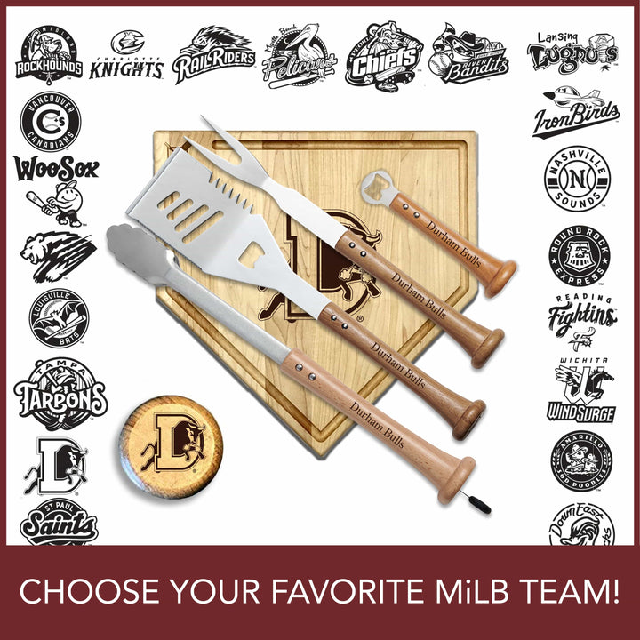 Baseball BBQ MiLB "GRAND SLAM" Set | Choose your favorite team