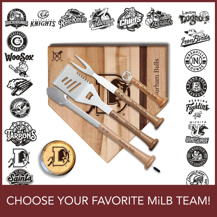 Baseball BBQ MiLB "GRAND SLAM" Set | Choose your favorite team