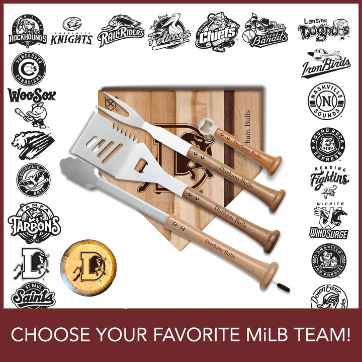 Baseball BBQ MiLB "GRAND SLAM" Set | Choose your favorite team