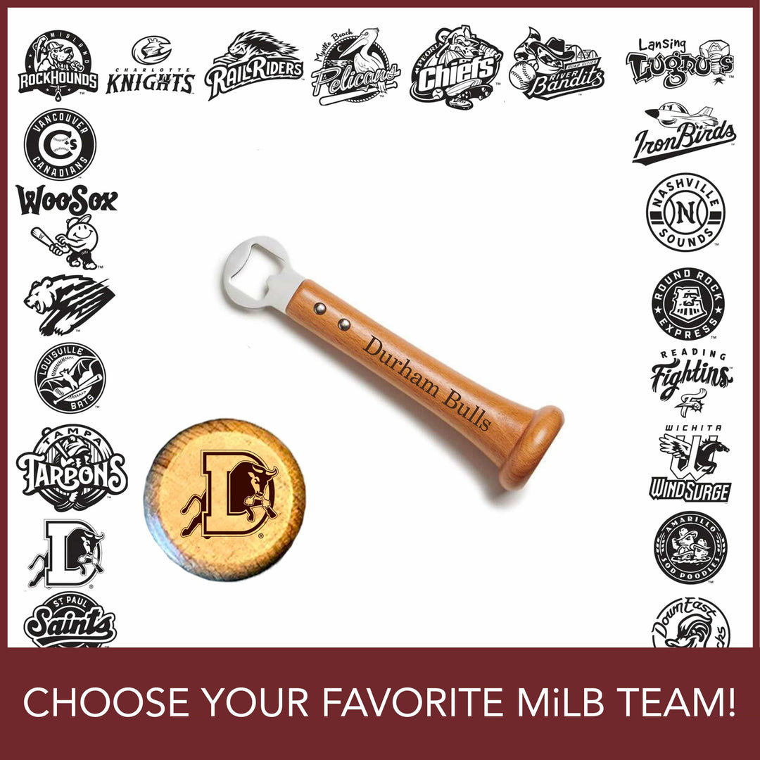 Baseball BBQ MiLB "PICKOFF" Bottle Opener | CHOOSE YOUR FAVORITE TEAM