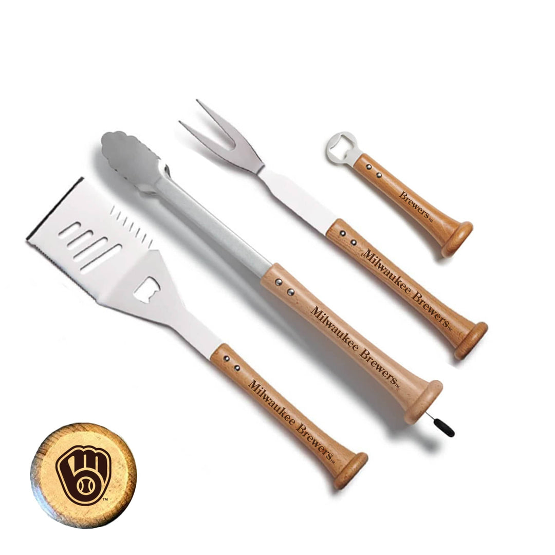 Baseball BBQ Milwaukee Brewers "Home Run" Combo Set