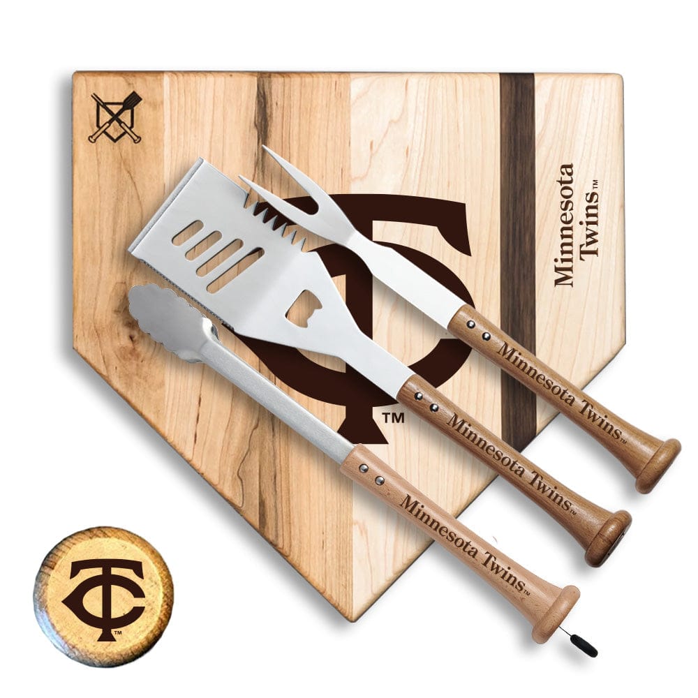Baseball BBQ Minnesota Twins "Silver Slugger" Combo Set