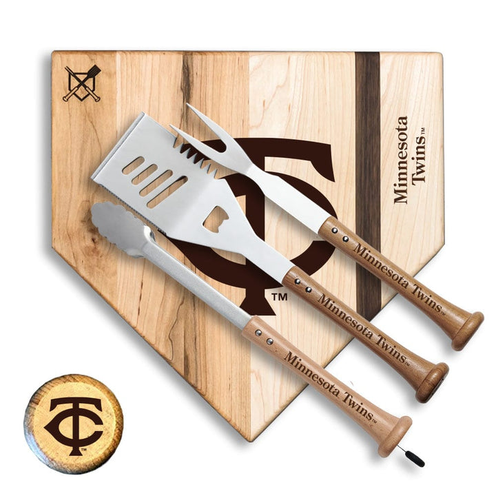 Baseball BBQ Minnesota Twins "Silver Slugger" Combo Set