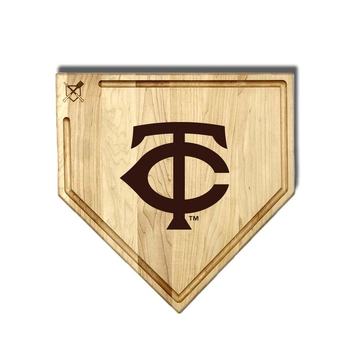 Baseball BBQ Minnesota Twins "TC" Home Plate / 17" x 17" (With Trough) *note: logo only (will not show team name) Minnesota Twins "Grand Slam" Combo Set