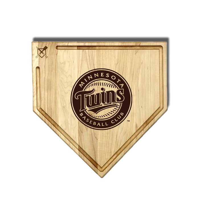 Baseball BBQ Minnesota Twins "Twins" Home Plate / 17" x 17" (With Trough) *note: logo only (will not show team name) Minnesota Twins "Grand Slam" Combo Set