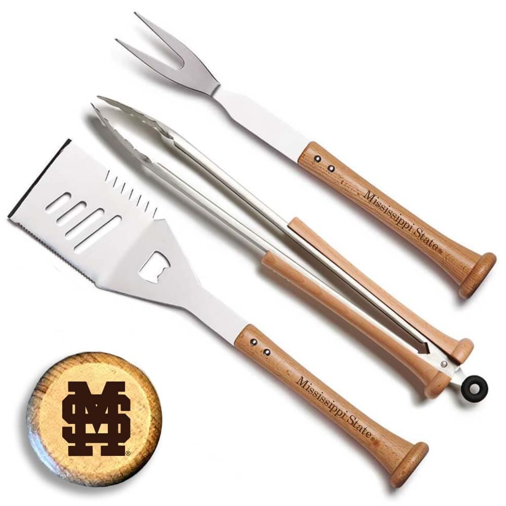 Baseball BBQ Mississippi State  "TRIPLE PLAY" Combo Set