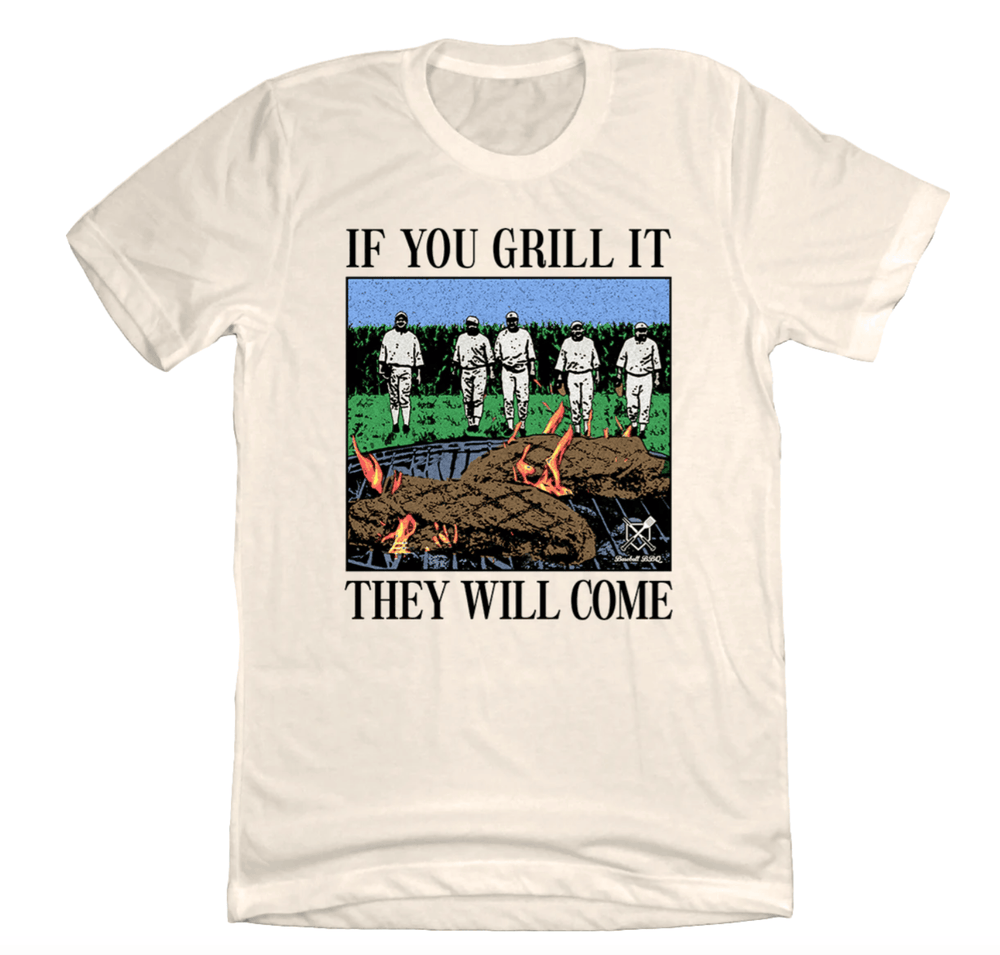 Baseball BBQ NATURAL / SMALL IF YOU GRILL IT