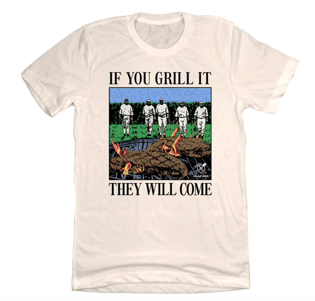 Baseball BBQ NATURAL / SMALL IF YOU GRILL IT