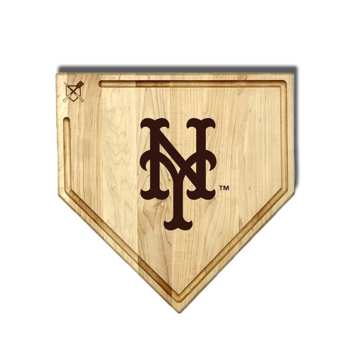 Baseball BBQ New York Mets "NY" Home Plate / 17" x 17" (With Trough) *note: logo only (will not show team name) New York Mets "Silver Slugger" Combo Set