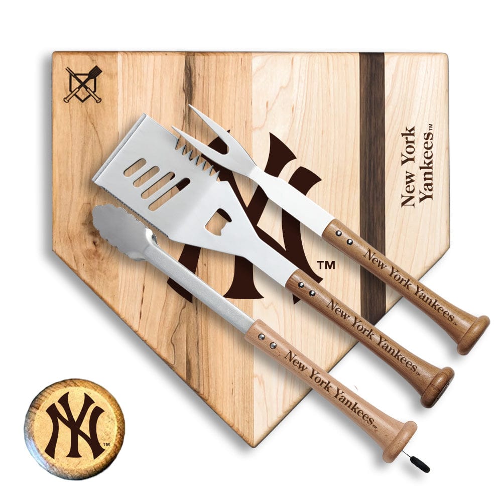 Baseball BBQ New York Yankees "Silver Slugger" Combo Set