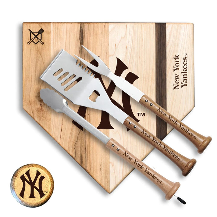 Baseball BBQ New York Yankees "Silver Slugger" Combo Set