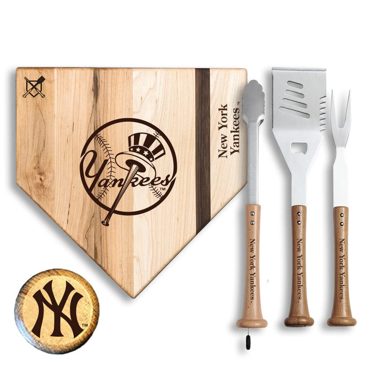 Baseball BBQ New York Yankees "Silver Slugger" Combo Set