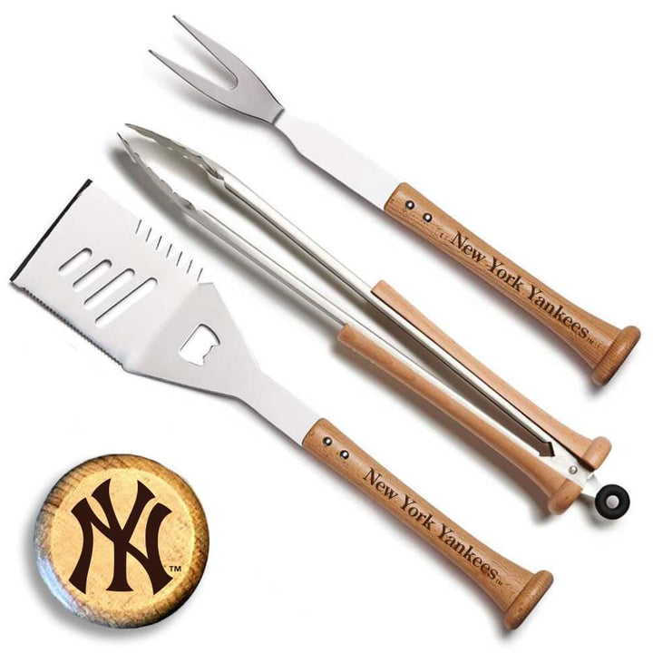 Baseball BBQ New York Yankees "TRIPLE PLAY" Combo Set
