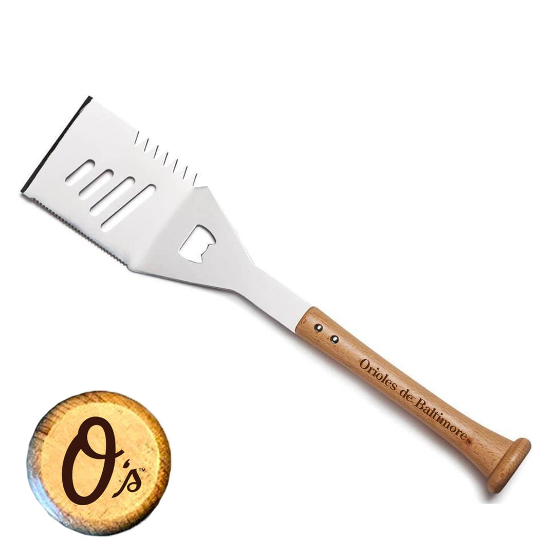 Baseball BBQ Orioles de Baltimore "SLIDER" Spatula (en Español)