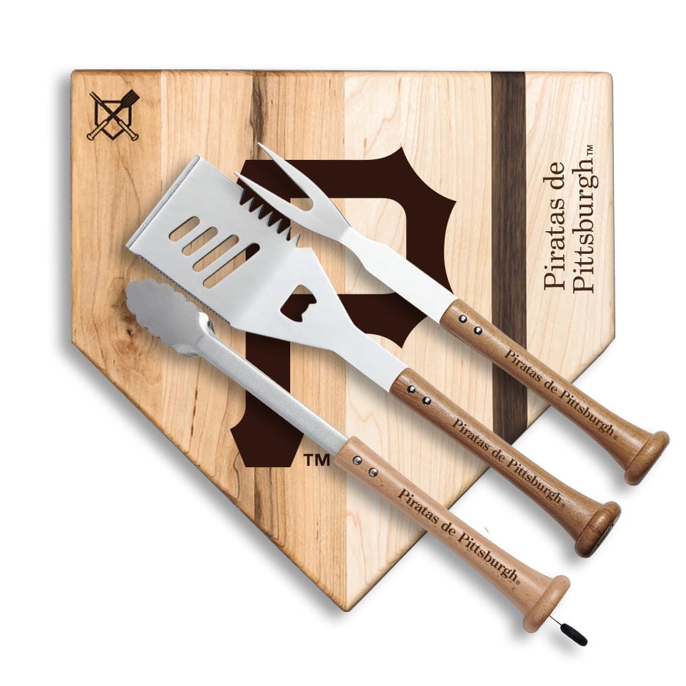 Baseball BBQ Piratas de Pittsburgh "Silver Slugger" Combo Set (en Español)