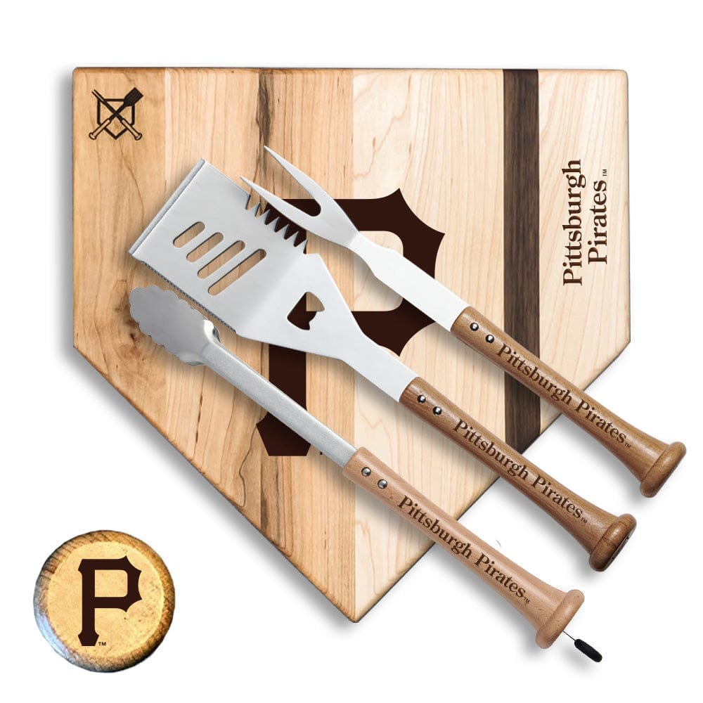 Baseball BBQ Pittsburgh Pirates "Silver Slugger" Combo Set