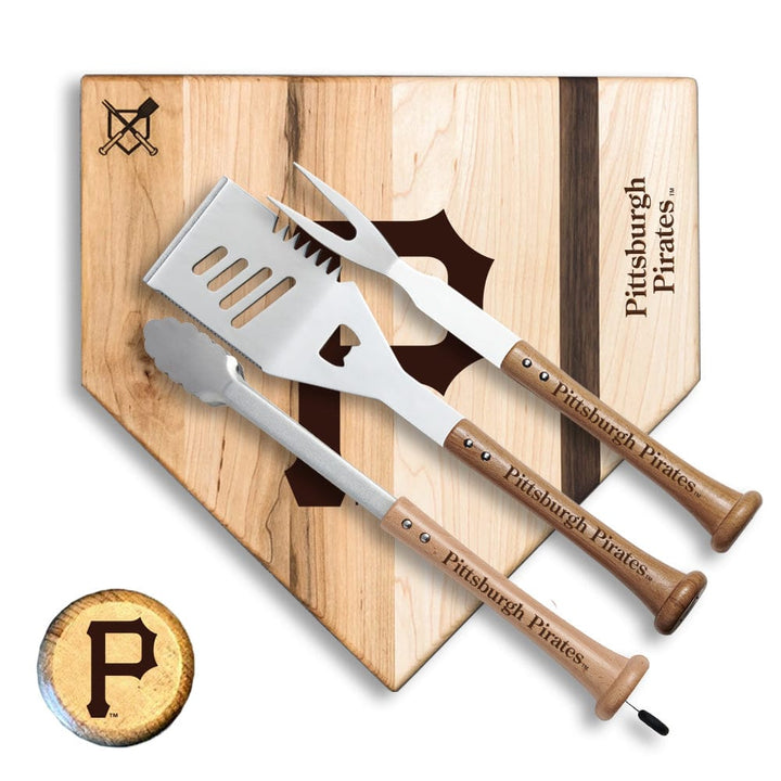 Baseball BBQ Pittsburgh Pirates "Silver Slugger" Combo Set