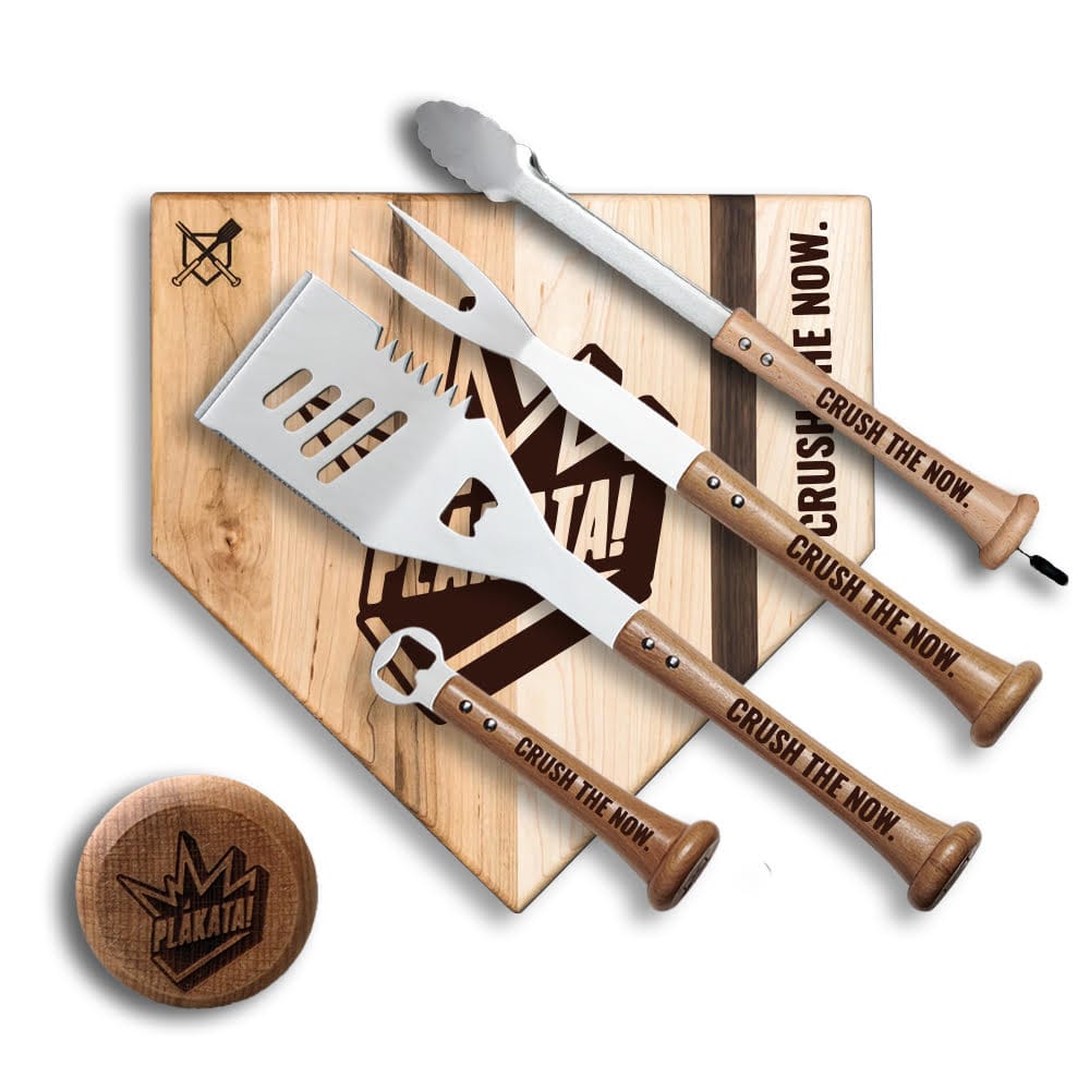 Baseball BBQ "PLÁKATA!" Grill Set