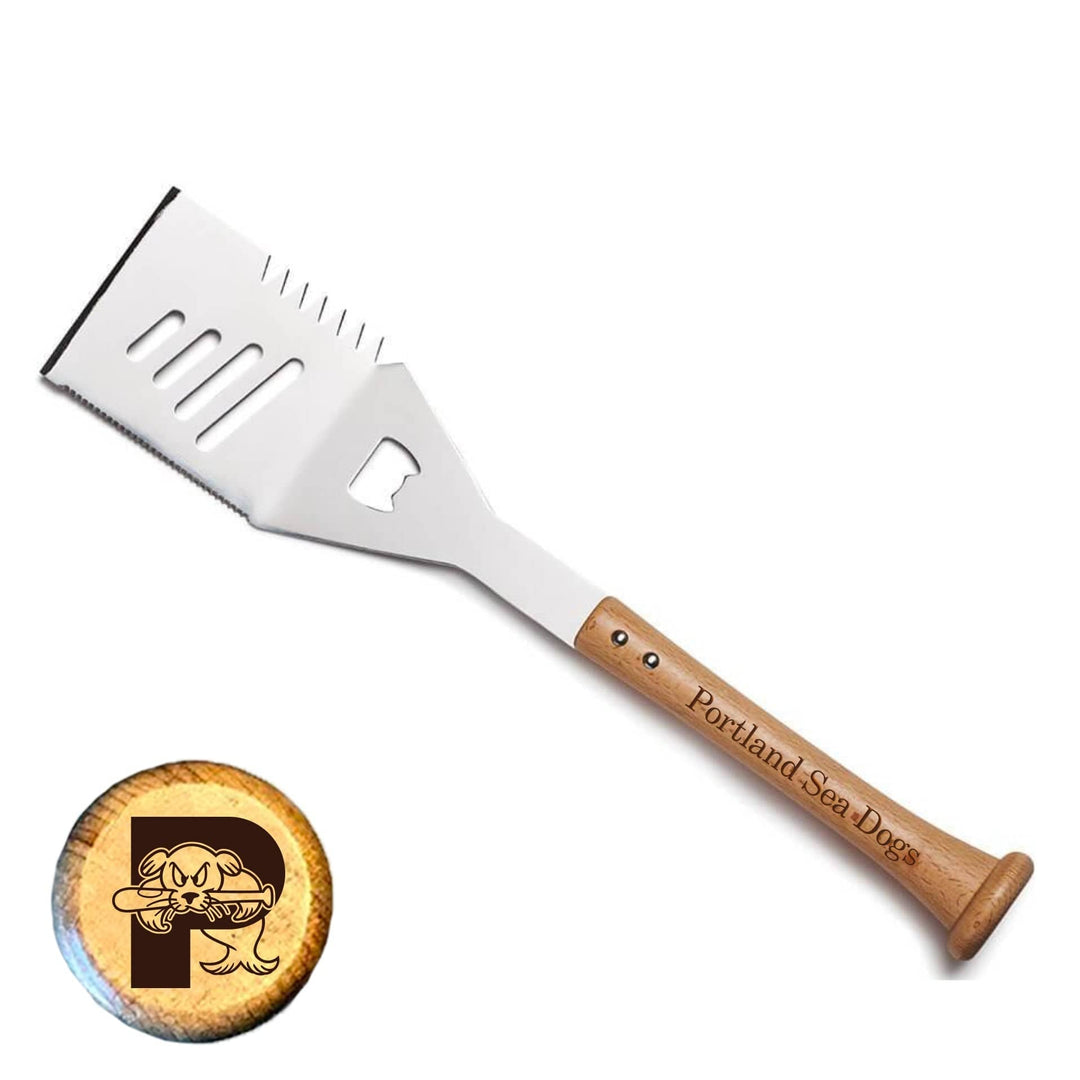 Baseball BBQ Portland Sea Dogs "Slider" Spatula