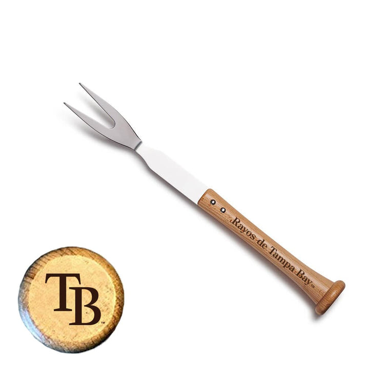 Baseball BBQ Rayos de Tampa Bay "FORKBALL" Fork (en Español)