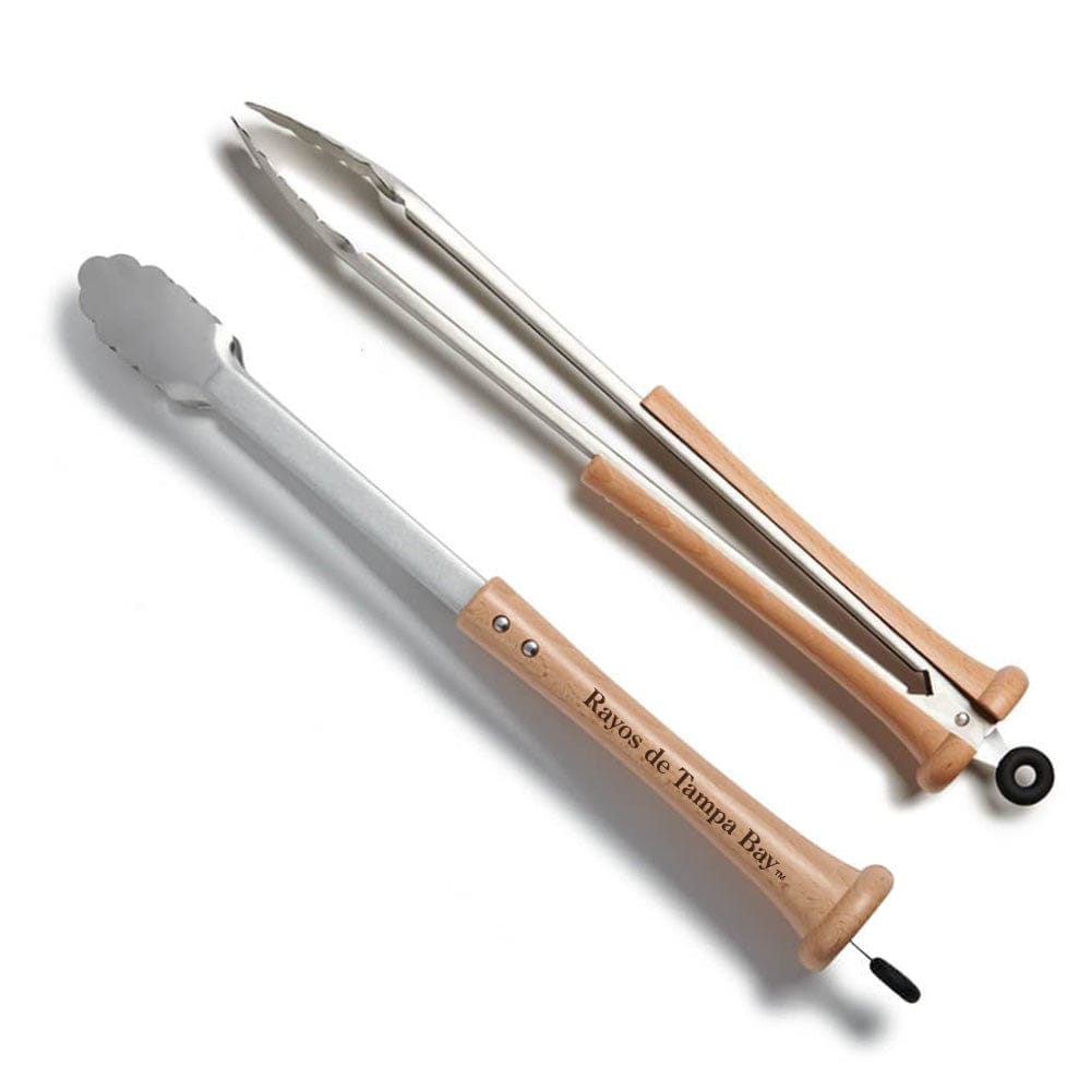 Baseball BBQ Rayos de Tampa Bay "SPLITFINGER" Tongs (en Español)