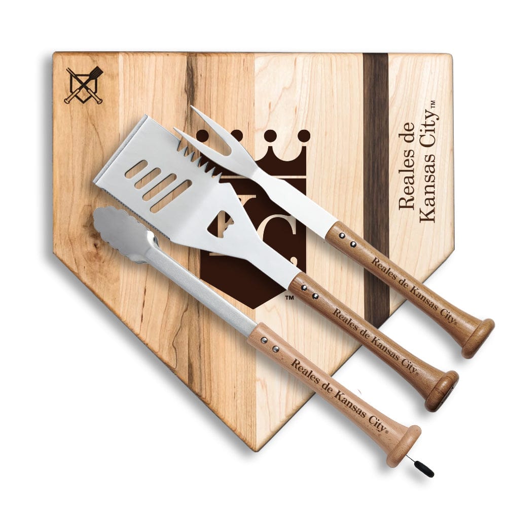 Baseball BBQ Reales de Kansas City "Silver Slugger" Combo Set (en Español)