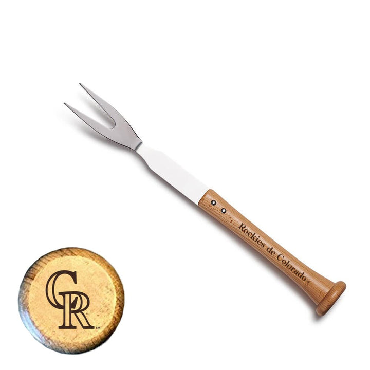 Baseball BBQ Rockies de Colorado "FORKBALL" Fork (en Español)