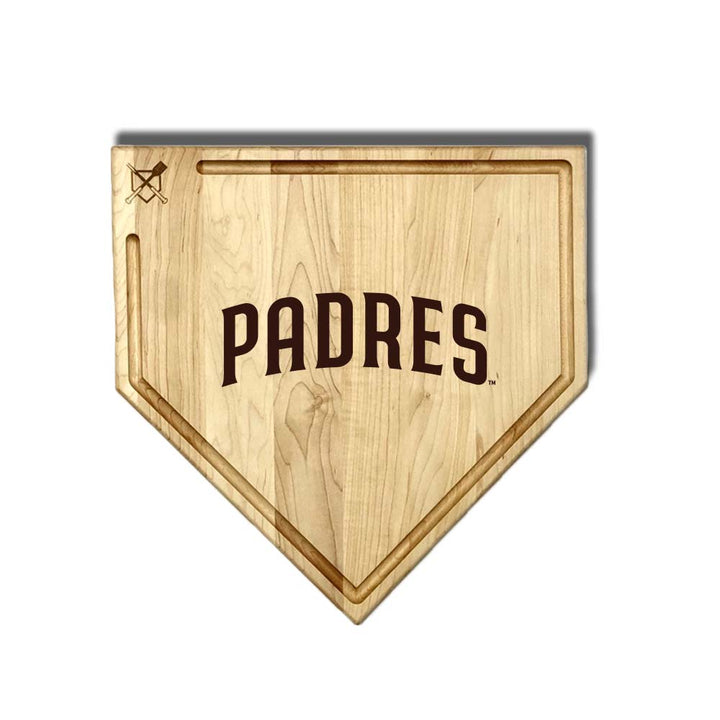 Baseball BBQ San Diego Padres "Padres" Home Plate / 17" x 17" (With Trough) *note: logo only (will not show team name) San Diego Padres "Silver Slugger" Combo Set