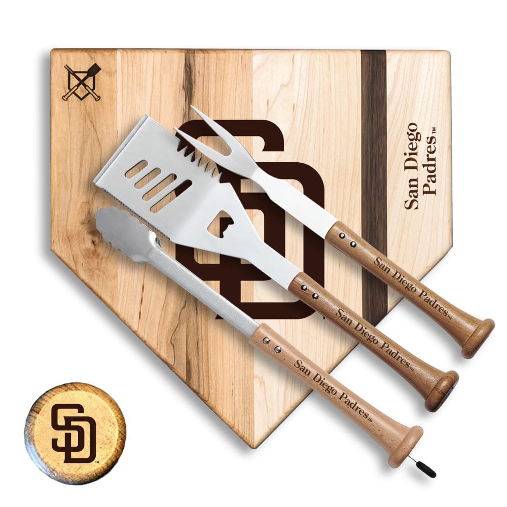 Baseball BBQ San Diego Padres "Silver Slugger" Combo Set